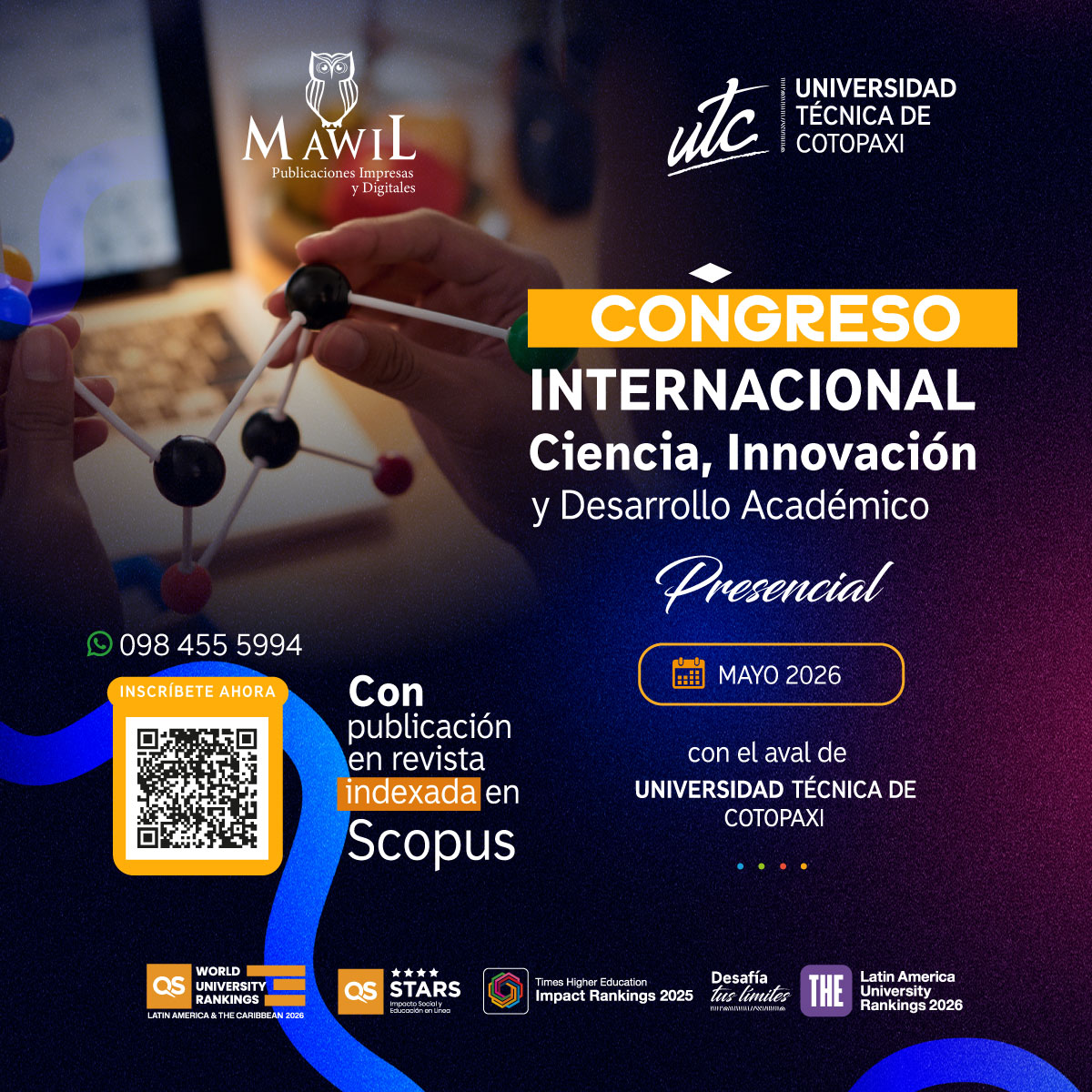 Congreso Internacional de Ciencia, Innovación y Desarrollo Académico ...